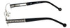 Carolina Herrera Designer Eyeglasses VHE049-0579 in Shiny Palladium 54mm :: Rx Single Vision
