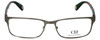 Carolina Herrera Designer Eyeglasses VHE074-0H41 in Gunmetal Tortoise 56mm :: Rx Single Vision