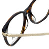 Carolina Herrera Designer Eyeglasses VHE637-0743 in Havana Yellow 53mm :: Rx Single Vision
