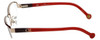 Carolina Herrera Designer Eyeglasses VHE014-0307 in Red 53mm :: Progressive