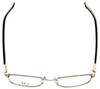 Carolina Herrera Designer Eyeglasses VHE058-0377 in Gold White Gloss 55mm :: Progressive