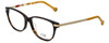 Carolina Herrera Designer Eyeglasses VHE637-0743 in Havana Yellow 53mm :: Progressive
