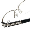 Carolina Herrera Designer Eyeglasses VHE049-0579 in Shiny Palladium 54mm :: Rx Bi-Focal