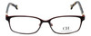 Carolina Herrera Designer Eyeglasses VHE065-0483 in Brown 53mm :: Rx Bi-Focal