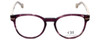 Carolina Herrera Designer Eyeglasses VHE675-06XD in Crystal Violet 50mm :: Rx Bi-Focal