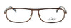 Dale Earnhardt, Jr. Designer Eyeglasses DJ6760 in Brown 57mm :: Custom Left & Right Lens