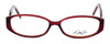 Dale Earnhardt, Jr. Designer Eyeglasses DJ6722 in Burgundy 54mm :: Rx Single Vision