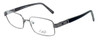 Dale Earnhardt, Jr. Designer Eyeglasses DJ6739 in Gunmetal 55mm :: Rx Single Vision