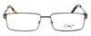 Dale Earnhardt, Jr. Designer Eyeglasses DJ6792 in Brown 55mm :: Rx Single Vision