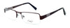 Dale Earnhardt, Jr. Designer Eyeglasses DJ6795 in Satin-Brown 55mm :: Rx Single Vision