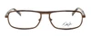 Dale Earnhardt, Jr. Designer Reading Glasses DJ6760 in Brown 57mm