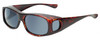 VIP Jonathan Paul Polarized Fitover Large Classic Series in Tortoise & Gray Fl01