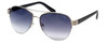 VIP Guess  Designer Sunglasses GUF254 in Silver Frame with Grey Gradient Lens