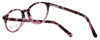 Calabria Vivid Designer Reading Glasses 822 Demi-Lilac Tortoise Purple Crystal