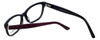 VIP Eddie Bauer Designer Reading Glasses EB8391 Amethyst Purple Black Layer 52mm
