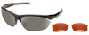 Suncloud Portal Polarized Semi-Rimless Sunglasses/Extra Rose Lenses&Case 5 Option