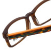 Seventeen Designer Eyeglasses SV5394-BRN in Brown 51mm :: Custom Left & Right Lens