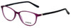 Seventeen Designer Eyeglasses SV5404-MPU in Matte Purple/Black 51mm :: Rx Bi-Focal