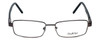 Big and Tall Designer Eyeglasses Big-And-Tall-5-Gunmetal in Gunmetal 58mm :: Custom Left & Right Lens