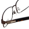 Big and Tall Designer Eyeglasses Big-And-Tall-5-Brown in Brown 58mm :: Rx Single Vision