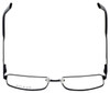 Big and Tall Designer Eyeglasses Big-And-Tall-6-Shiny-Black in Shiny Black 61mm :: Progressive