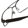 Big and Tall Designer Eyeglasses Big-And-Tall-2-Gun-Black in Gun Black 60mm :: Rx Bi-Focal