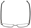 Big and Tall Designer Eyeglasses Big-And-Tall-5-Gunmetal in Gunmetal 58mm :: Rx Bi-Focal