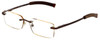 Field&Stream Designer Reading Eye Glasses RCT19 52 mm in Black Gunmetal or Brown
