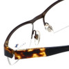 Argyleculture Designer Reading Glasses Sanders in Brown 55mm