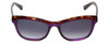 Badgley Mischka Designer Sunglasses Honoree Tortoise w/ Black or Purple Crystal