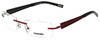 Renoma Designer Eyeglasses R1008-3510 in Red 52mm :: Rx Bi-Focal