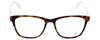 Vivid Designer Eyeglasses Vivid-878 in Tortiose-Pink 51mm :: Custom Left & Right Lens