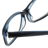 Ecru Designer Eyeglasses Beck-023 in Black 53mm :: Rx Single Vision