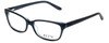 Ecru Designer Eyeglasses Beck-023 in Black 53mm :: Progressive