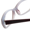 Ecru by Vivid Designer Reading Glasses Bowie-003 in Purple 50mm