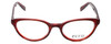 Ecru Designer Eyeglasses Daltrey-005 in Red 50mm :: Progressive