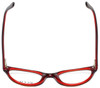 Ecru Designer Eyeglasses Daltrey-005 in Red 50mm :: Rx Bi-Focal