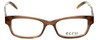 Ecru Designer Reading Glasses Stefani-029 in Jamocha 50mm