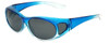 Calabria P2866POL-2T Polarized Wear Fit Over Sunglasses Medium 7 Colors Choose