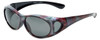 Calabria PC8866POL-JP-1 Polarized FitOver Sunglasses Medium Size