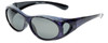 Calabria PC8866POL-JP-1 Polarized FitOver Sunglasses Medium Size