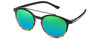 Black Tortoise Fade/Green Mirror