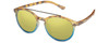 Matte Tortoise Blue Fade/Yellow