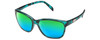 Petrol Tortoise/Green Mirror