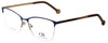 Carolina Herrera Designer Eyeglasses VHE108K-0354 in Blue 54mm :: Rx Single Vision