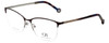 Carolina Herrera Designer Eyeglasses VHE108K-0SDA in Burgundy 54mm :: Rx Single Vision