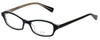 Oliver Peoples Designer Reading Glasses Cylia BKCRY in Black Crystal 45mm