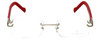 Charriol Designer Reading Glasses PC20454-C8 in Red 52mm