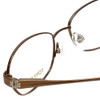 Tory Burch Designer Eyeglasses TY1008-120 in Light Brown 51mm :: Custom Left & Right Lens