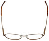 Tory Burch Designer Eyeglasses TY1008-120 in Light Brown 51mm :: Custom Left & Right Lens
